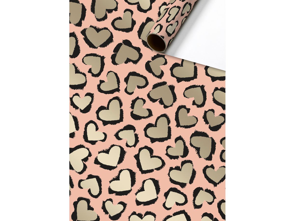 STEWO Geschenkpapier 70x150cm 2528161599 Shiny Love (7630050884041)