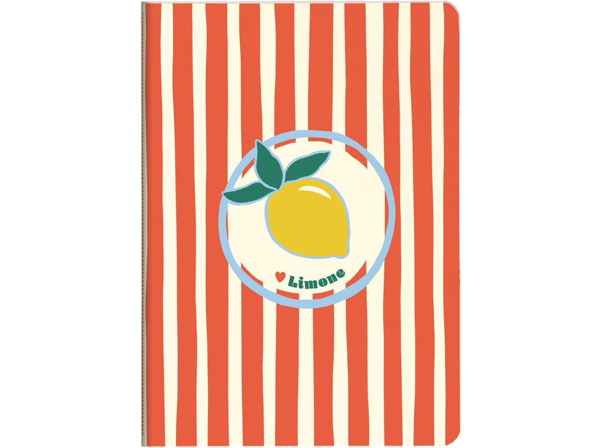 CLAIREFONTAINE Notizheft DolceAmore 14.8x21cm 116263C liniert assortiert 32 Blatt (3329681162638)