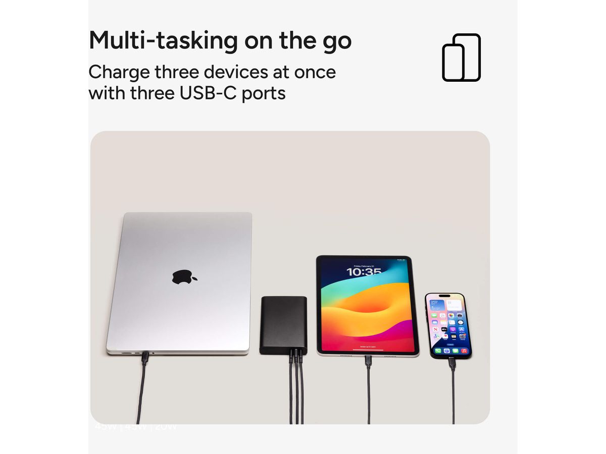 MOPHIE Powerstation Pro 20000mAh 401114331 65W, Black (0840390311641)