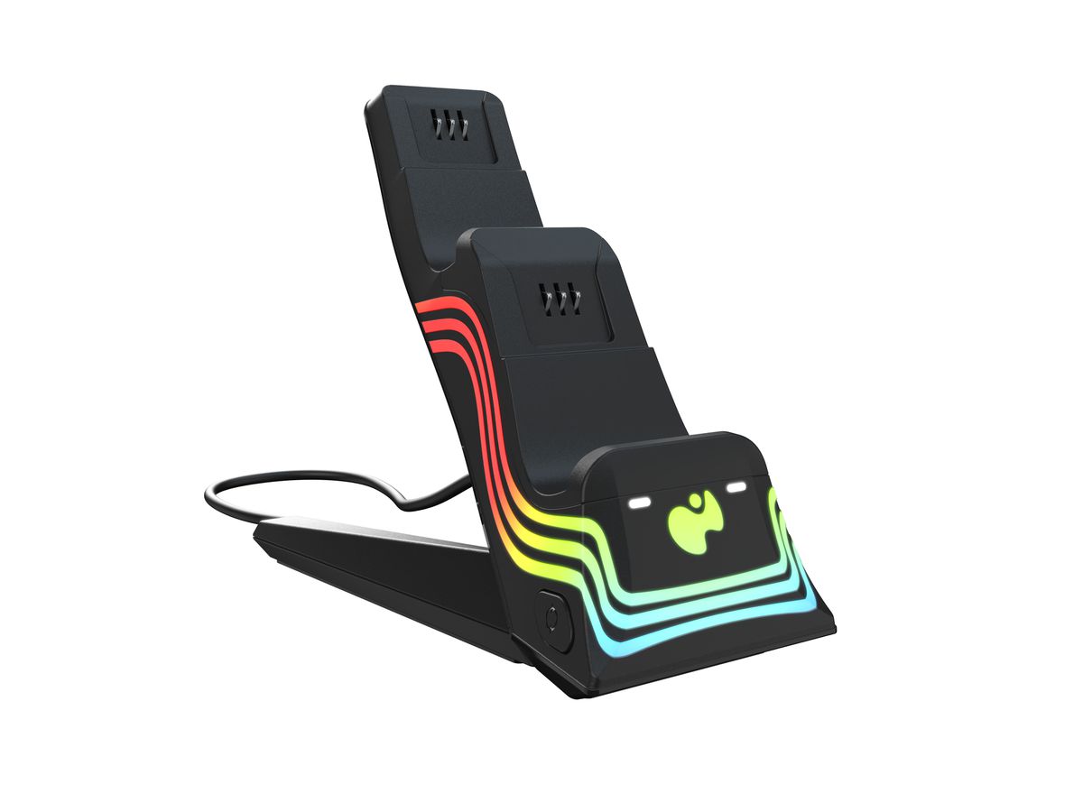 PDP AfterglowWAVE Dual Charger 049-033-BK Xbox SeriexX, Black (0708056071875)