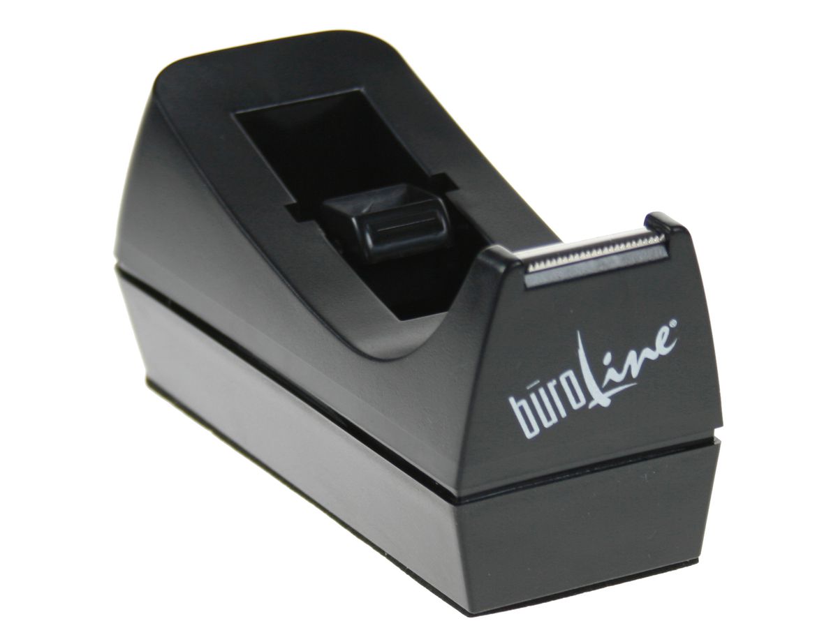 BÜROLINE Pultabroller 19mmx10/33m 136314 schwarz (7612532012906)