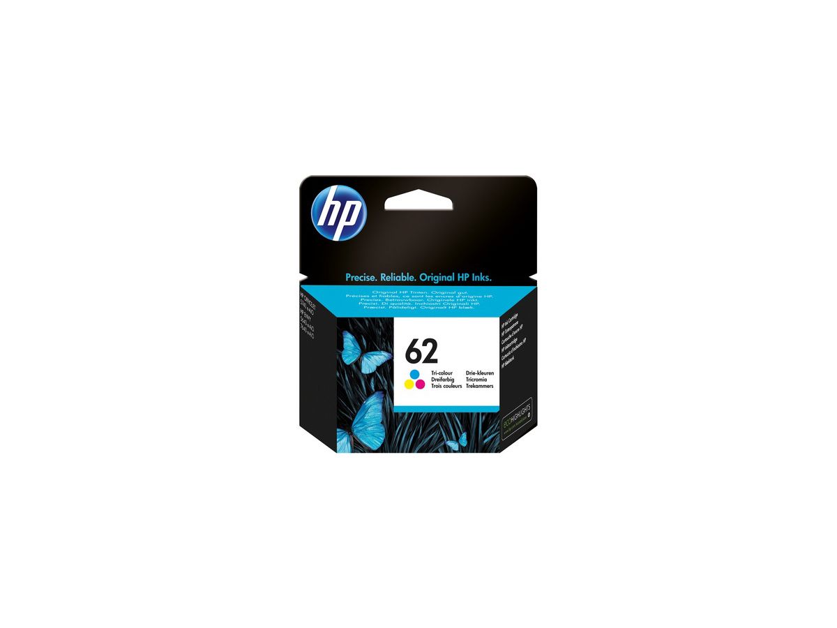 HP Tintenpatrone 62 color C2P06AE Envy 5640 e-AiO 165 Seiten (0888793376775)