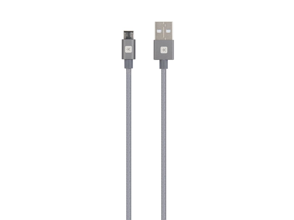 SKROSS Micro USB Cable SKCA0010A-M120CN 1.2m Space Grey (7640166326045)