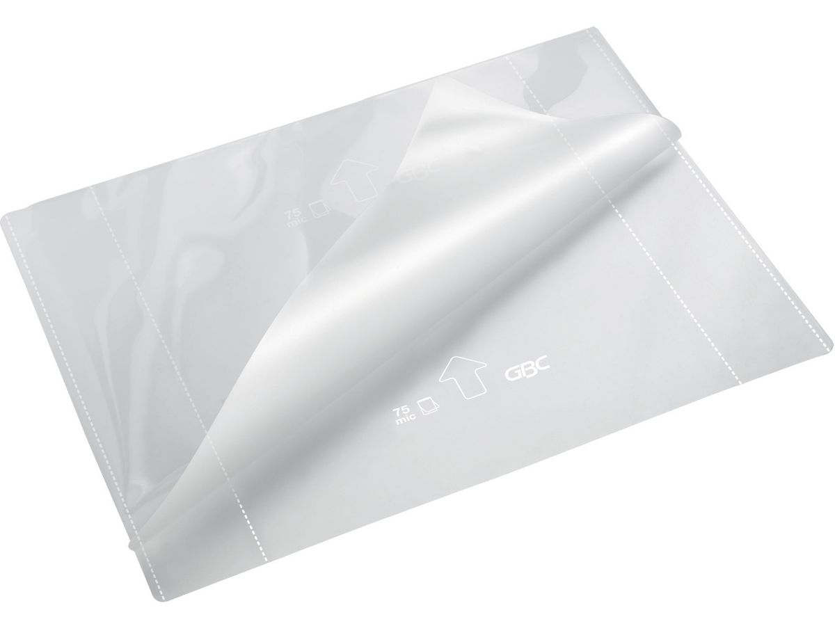 GBC Laminiertasche A4 3747348 glanz, 125my 100 Stk (0033816048072)