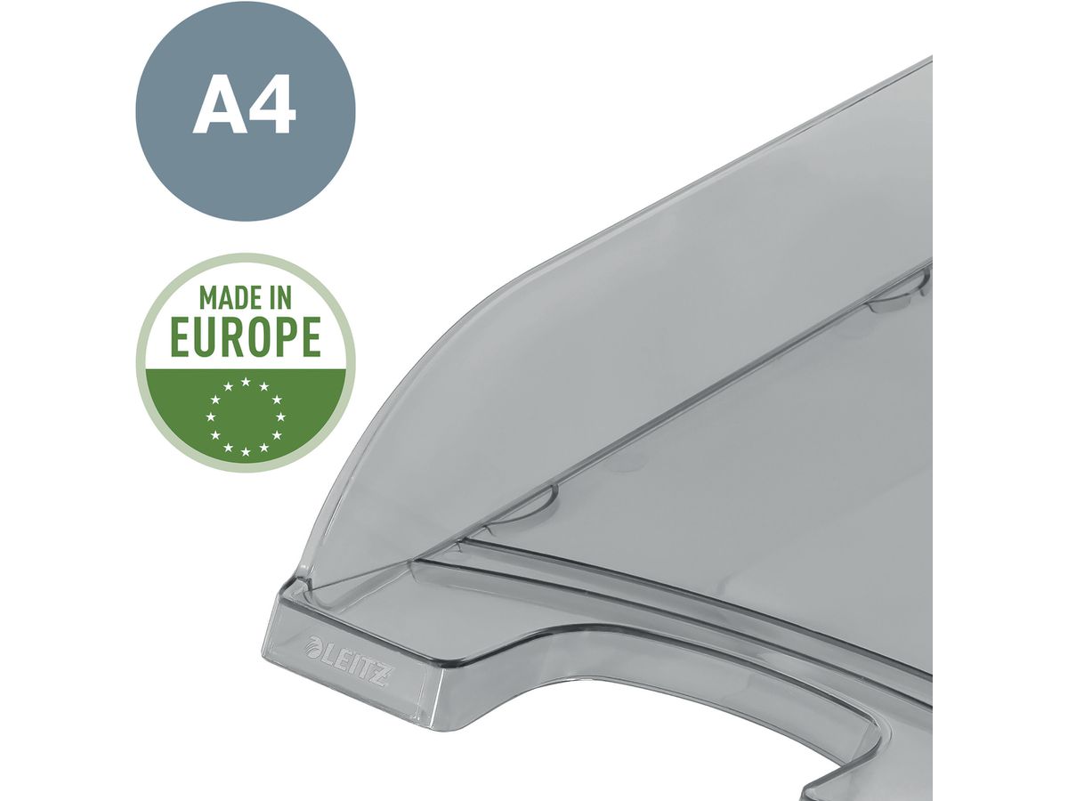LEITZ Briefkorb Plus A4 52260002 glasklar (4002432310999)