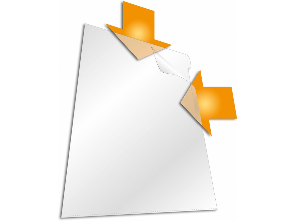 DURABLE Cartelline recycling A4 247819 transparente 100 pezzi (4005546740546)