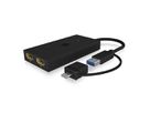 ICY BOX Mobiler USB-Dual HDMI Splitter IB-SPL1029AC USB 3.2 Type-A / C (4250078173403)