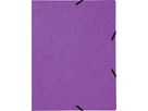 BIELLA Gummibandmappe A4 17840142U violett, 355gm2 200 Bl. (7611365426171)