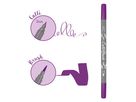 ONLINE Callibrush Pen Double Tip 2mm 19061/6 Lilac (4014421190611)