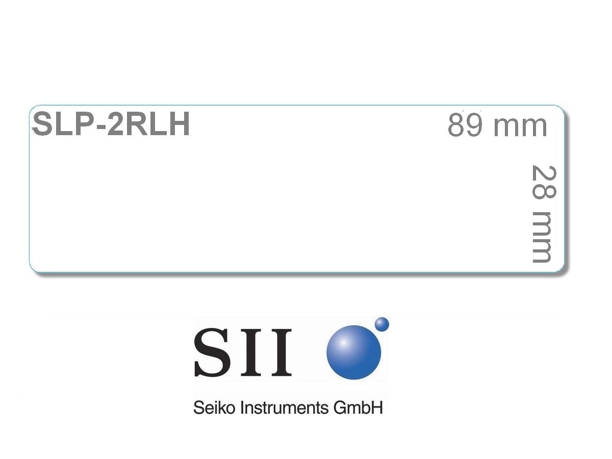 SEIKO Adress-Etiketten 28x89mm SLP-2RLH weiss, large roll 2x260 pcs. (0020963210018)