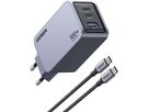 UGREEN USB Wallcharger Nexode Pro 25874 100W, 3-Port,PD,GaN w.Cable (6941876228744)