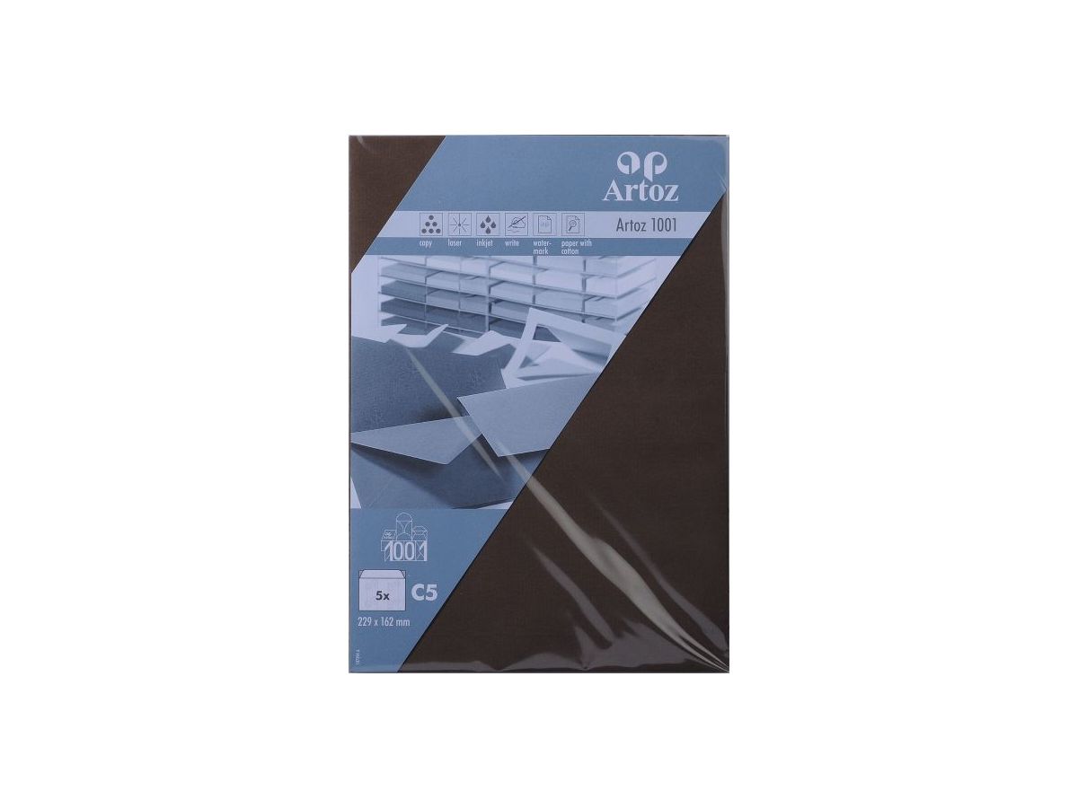 ARTOZ Buste 1001 C5 107394186 100g, marrone 5 pezzi (7612450365122)