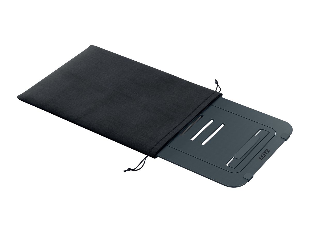 LEITZ Monitorständer Ergo 6346-00-89 Alu, dunkelgrau (4002432138333)