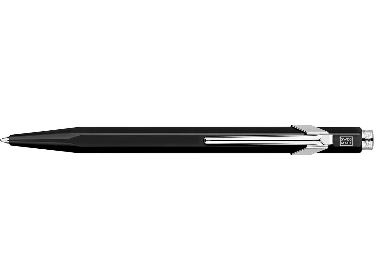 CARAN D'ACHE Kugelschreiber 849 Pop Line 849.509 schwarz matt, mit Metalletui (7630002316774)