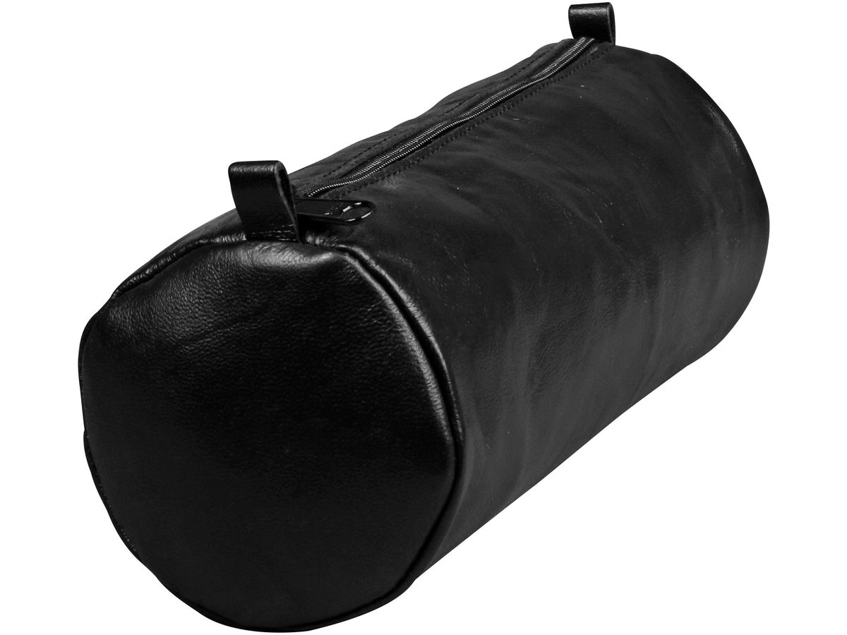 CLAIREFONTAINE Astuccio AgeBag 22x8cm 77031C nero, rotondo, in pelle (3329680770315)