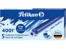 PELIKAN Cart. d'encre GTP/5/2/B 330852 köngisbleu, 2x5 pcs. (4012700330857)