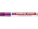 EDDING Permanent Marker 3000 1,5-3mm 3000-20 rotviolett (4004764008155)