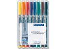 STAEDTLER Lumocolor non-permanent B 312 WP8 8 colori ass. (4007817323403)
