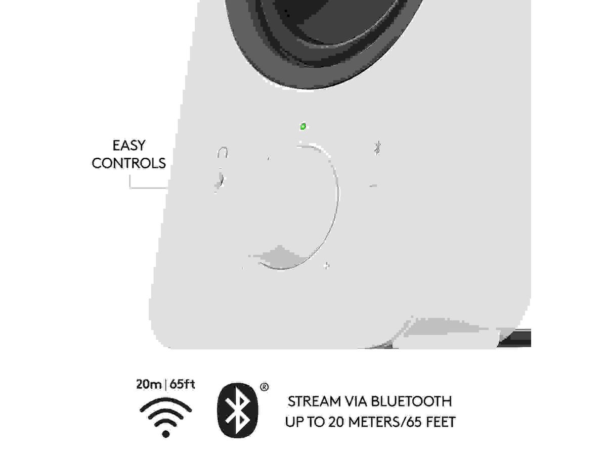 LOGITECH Z207 BT PC-Speakers 2.0 white 980-001292 (5099206075009)