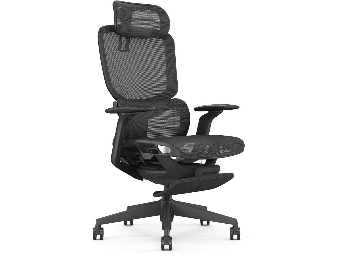 APOLLO Sedia da ufficio Aero X-005A nero (7613058040008)