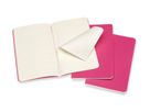 MOLESKINE Taccuino cartone 3x P/A6 629643 rigato, pink, 64 pagine (8058647629643)