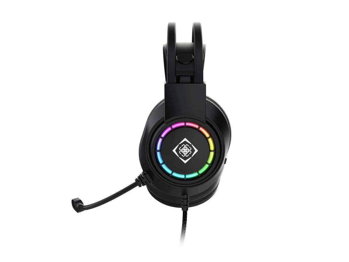 DELTACO Gaming Headset USB,Wired GAM-168 (7333048064820)