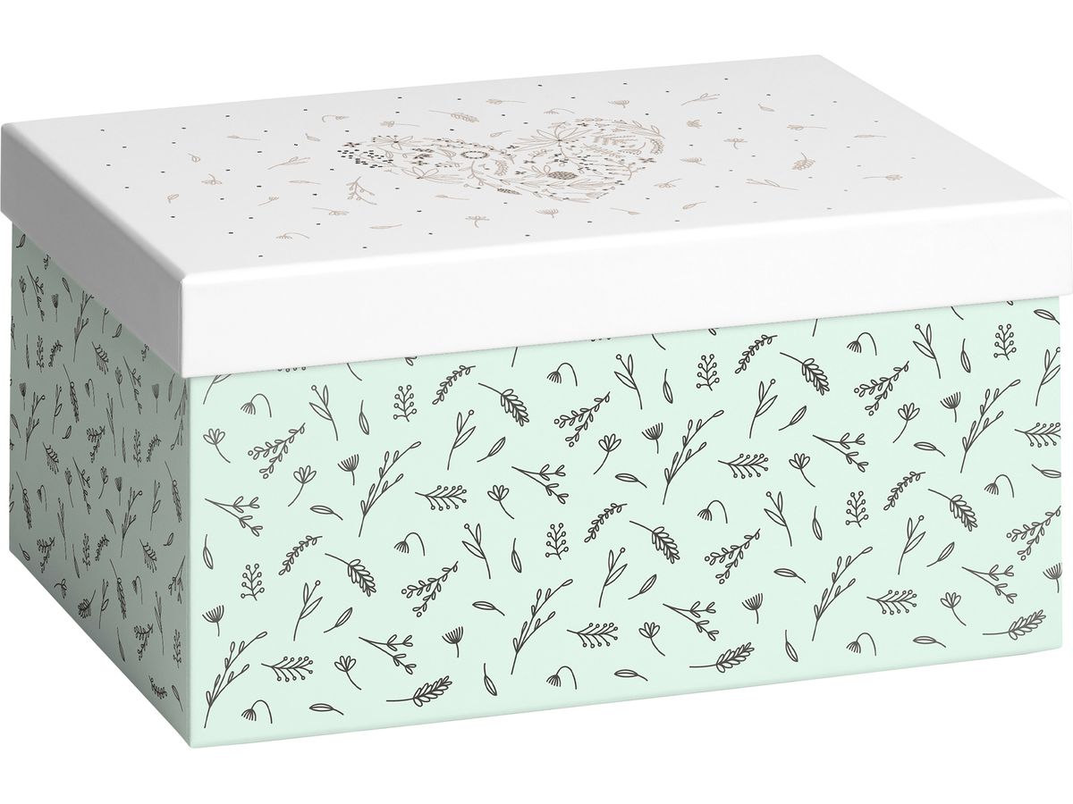 STEWO Scatola regalo Eldana 2551510054 argento 16.5x24cm (7630050893067)