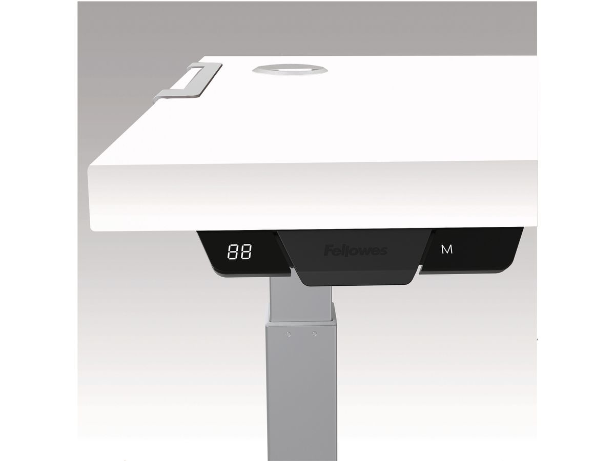 FELLOWES Levado tavolo 9870001 1400mm x 800mm Bianco (0043859744879)