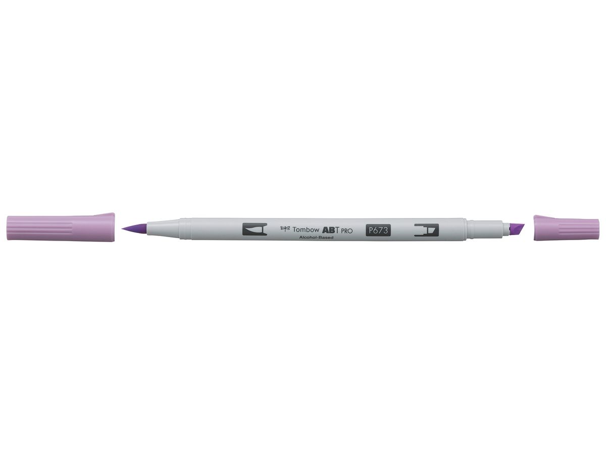 TOMBOW Dual Brush Pen ABT PRO ABTP-673 orchid (4901991648522)