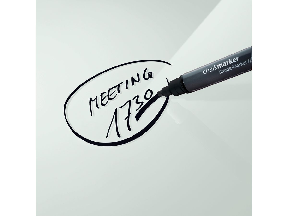 SIGEL Chalk Marker 1-5mm BA180 schwarz (4004360794490)