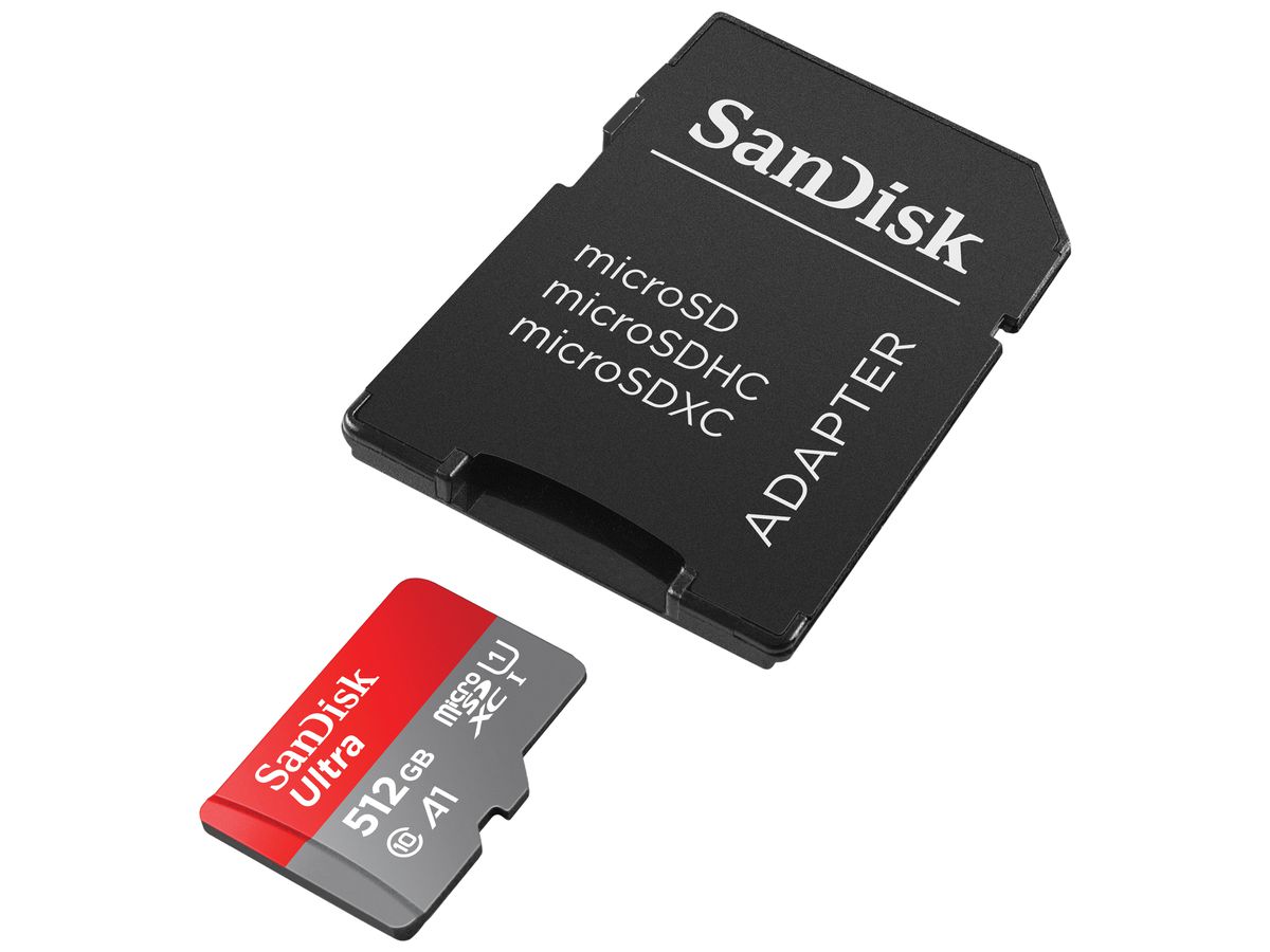 SANDISK Ultra micro SDXC 512GB SDSQUAC-512G-GN6MA (0619659200572)