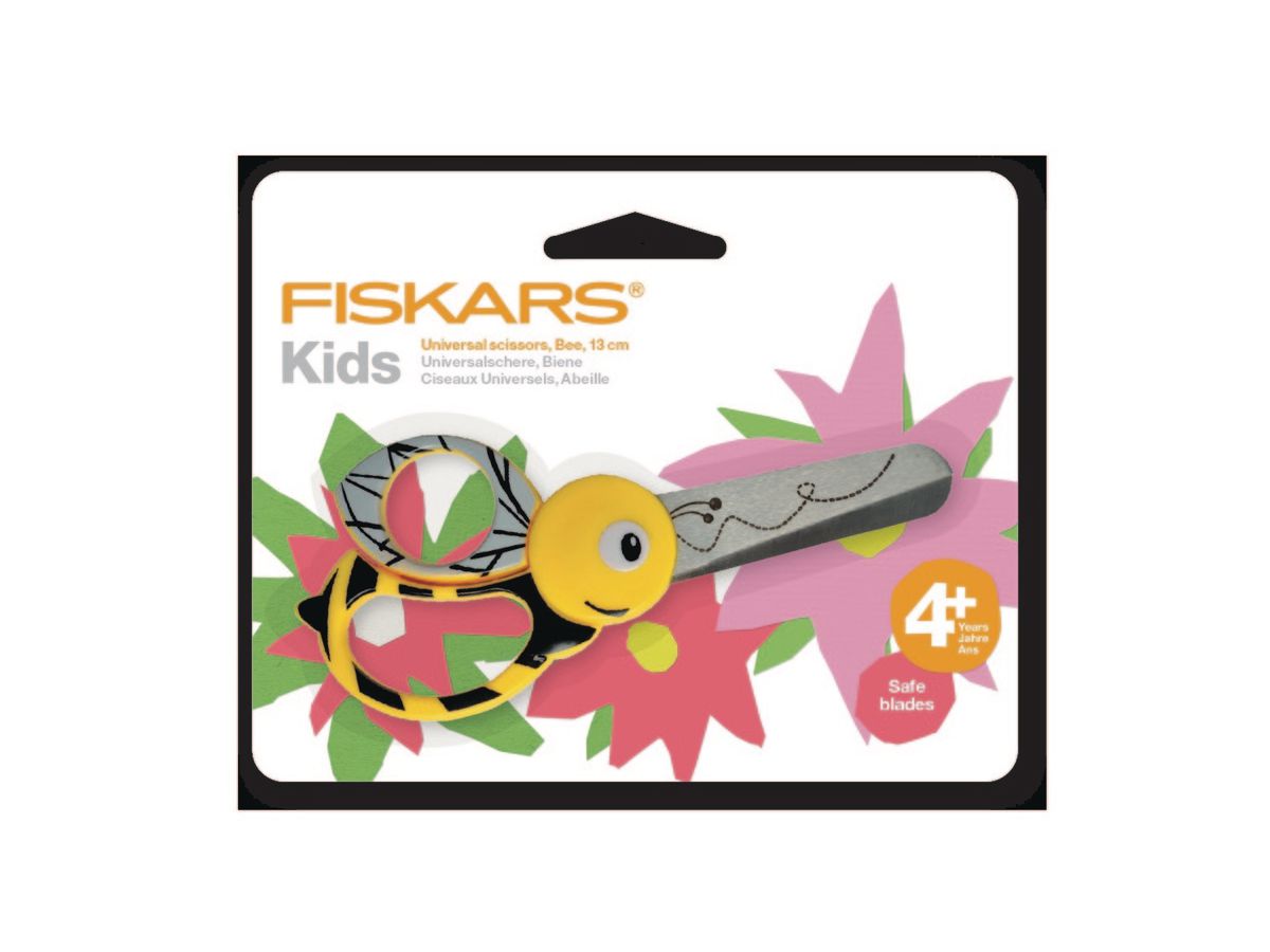 FISKARS Kinderschere 13cm 3665 Biene (0020335002135)