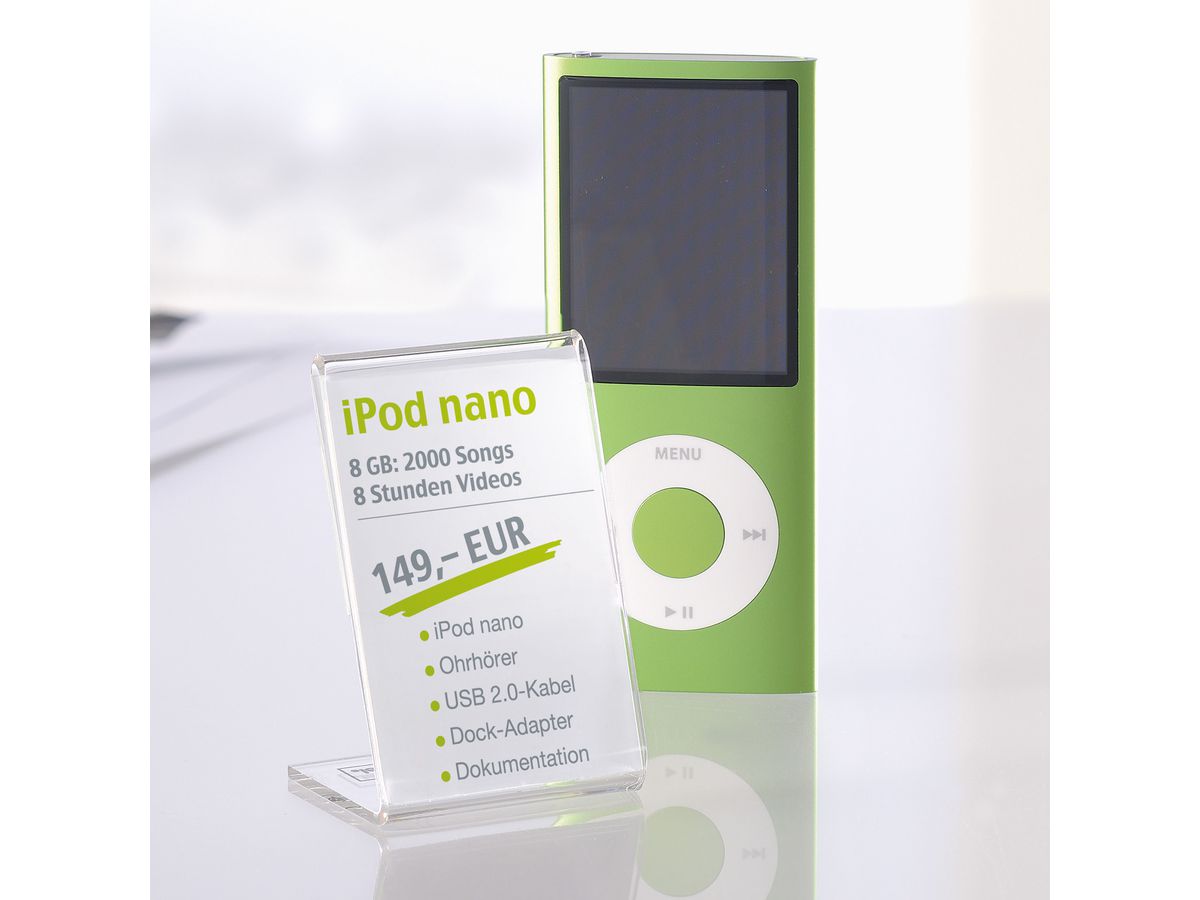 SIGEL Infoaufsteller A7 PA100 10 Stück (4004360901843)