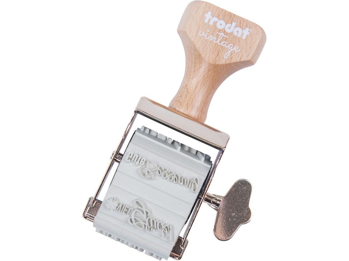 TRODAT Vintage Stempel 158077 Besondere Anlässe, 3-farbig (9010035580775)