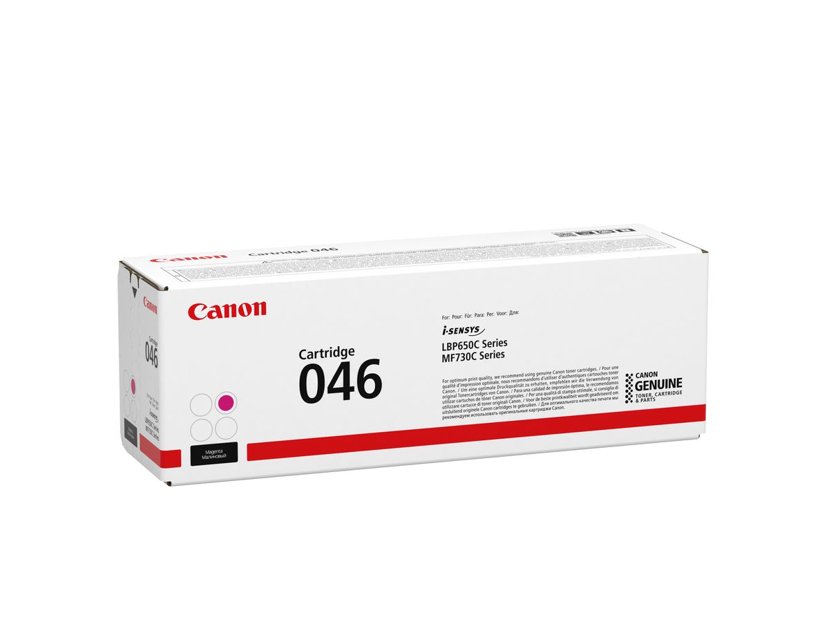 CANON Modulo di toner 046 magenta 1248C002 LBP653Cdw/654Cx 2300 pagine (4549292073843)
