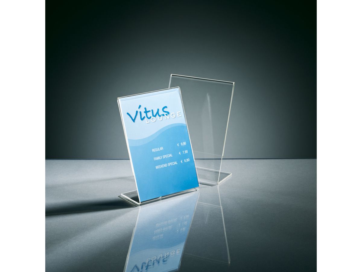 SIGEL Tischaufsteller Classic A6 TA214 106x155x53mm (4004360981814)