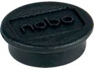 NOBO Aimant ronde 24mm 1915291 noir 10 pcs. (5028252611138)