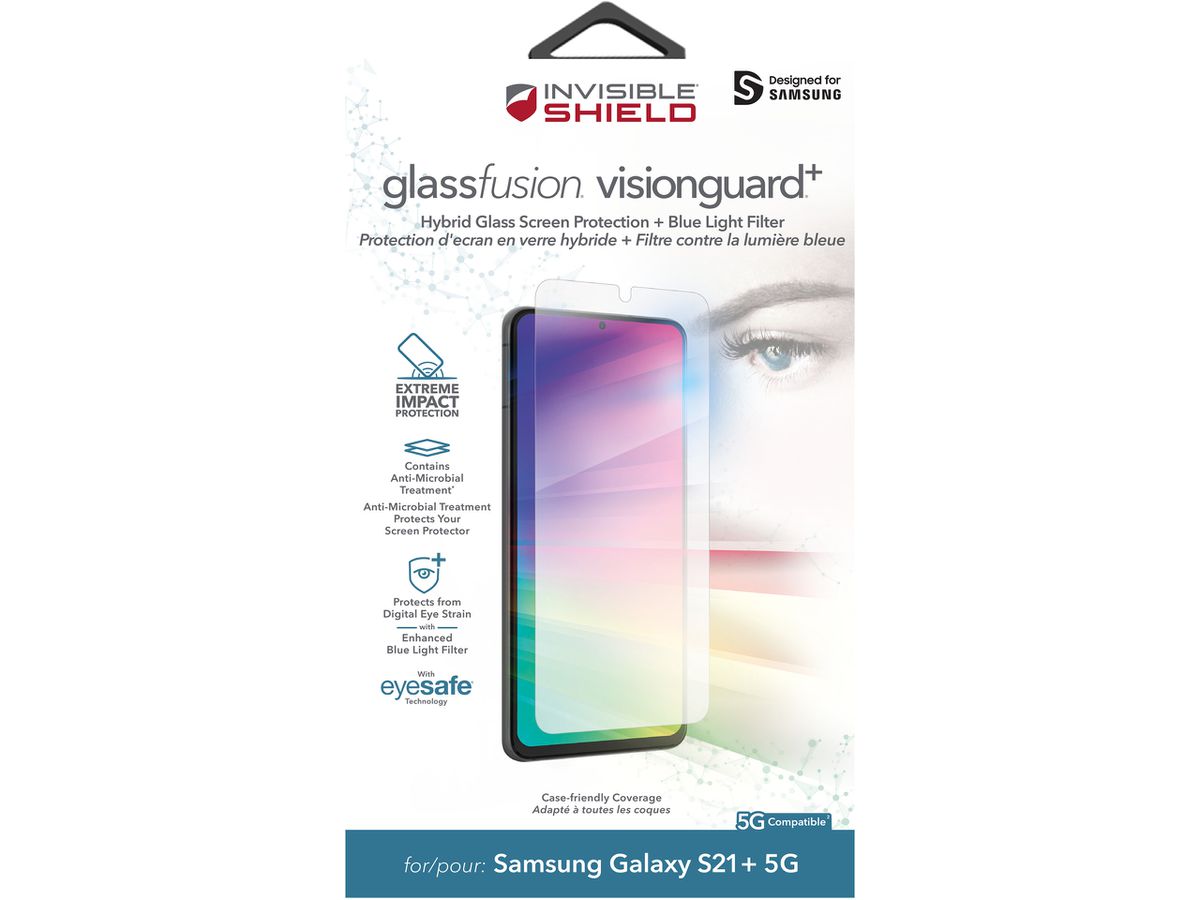 INVISIBLE SHIELD Glass Fusion VisionGuard+ 200307438 S21+ Screen (0840056137769)