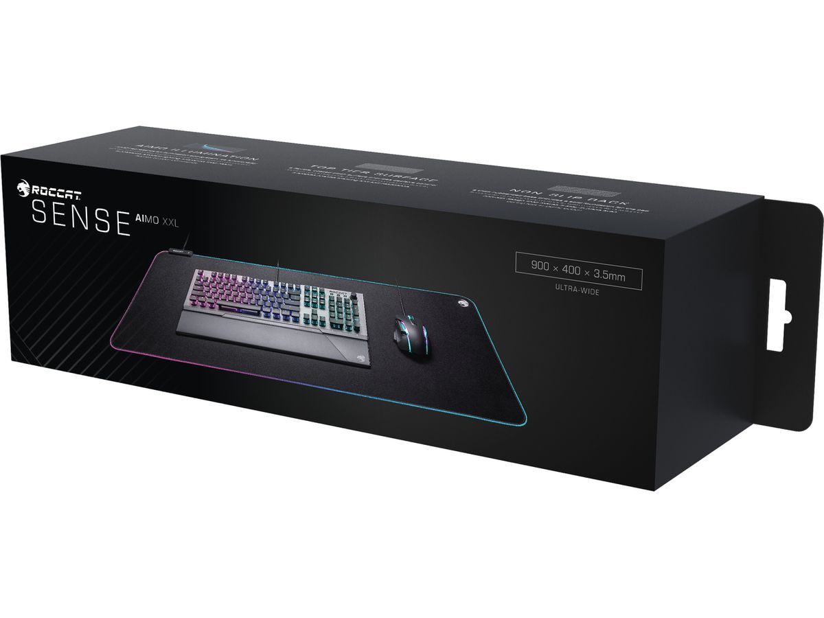 ROCCAT Sense AIMO XXL ROC-13-371 RGB Gaming Mousepad (4250288193093)