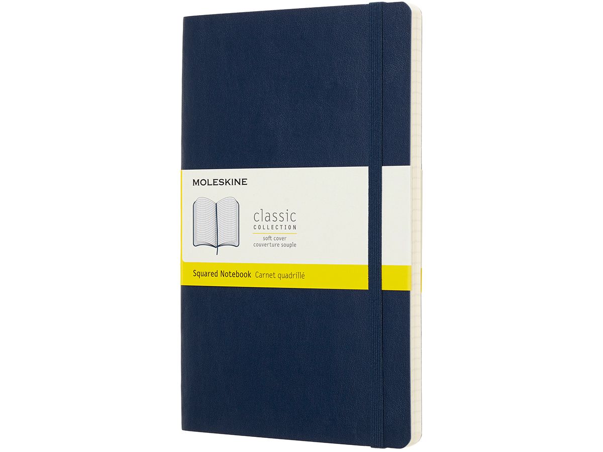 MOLESKINE Carnet L/A5 715598 quadr., SC, Saphir (8058341715598)