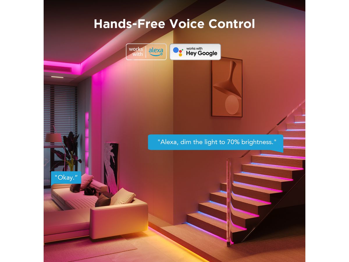 GOVEE Wi-Fi LED Strip Light S 5m H612ACD1 (6974316999911)