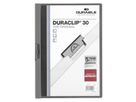 DURABLE Klemmhefter DURACLIP 30 220057 für 30 Blatt A4 anthrazit (4005546209203)