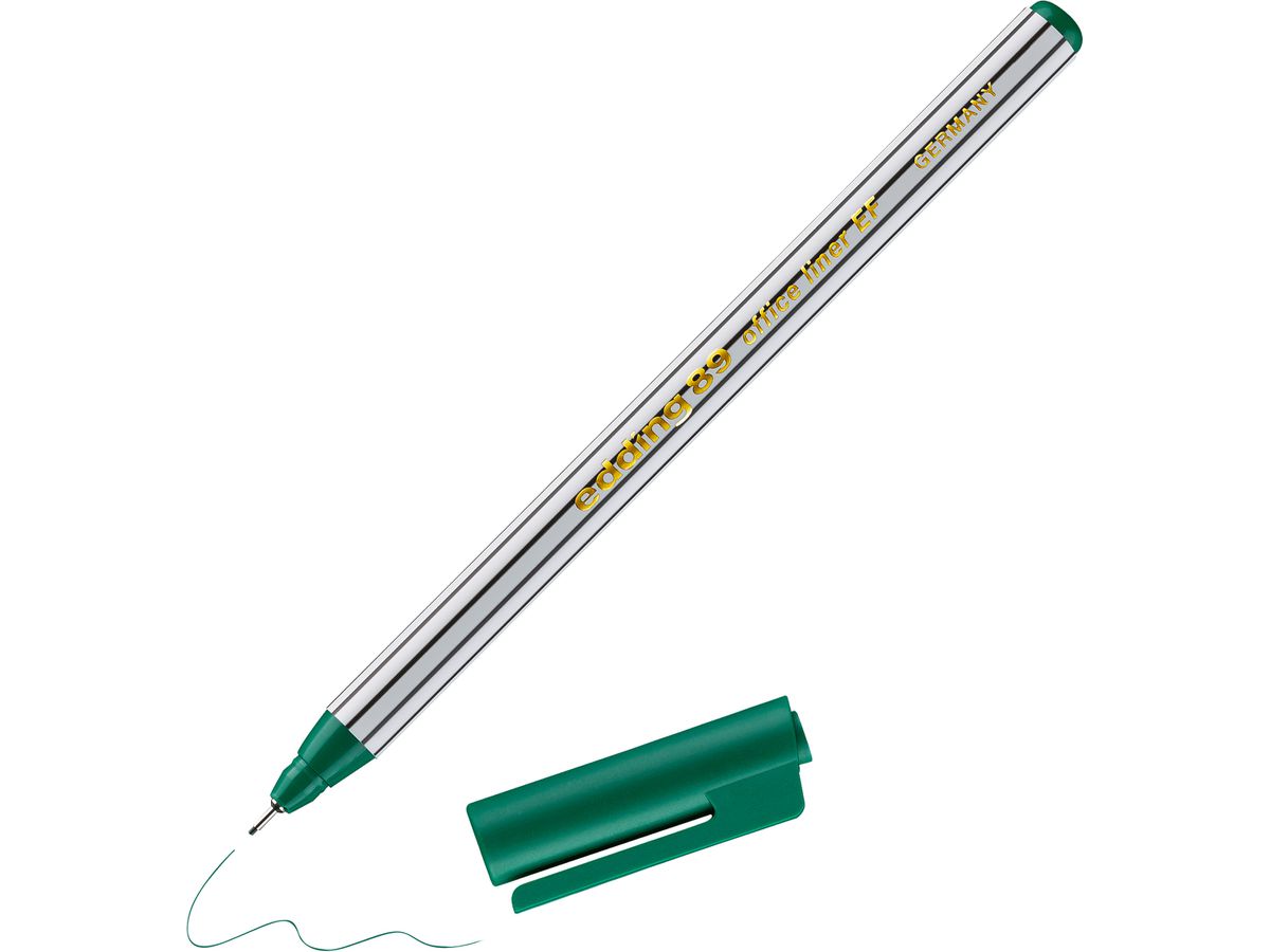 EDDING Fineliner 89 officeliner 0,3mm 89-4 grün (4004764041145)
