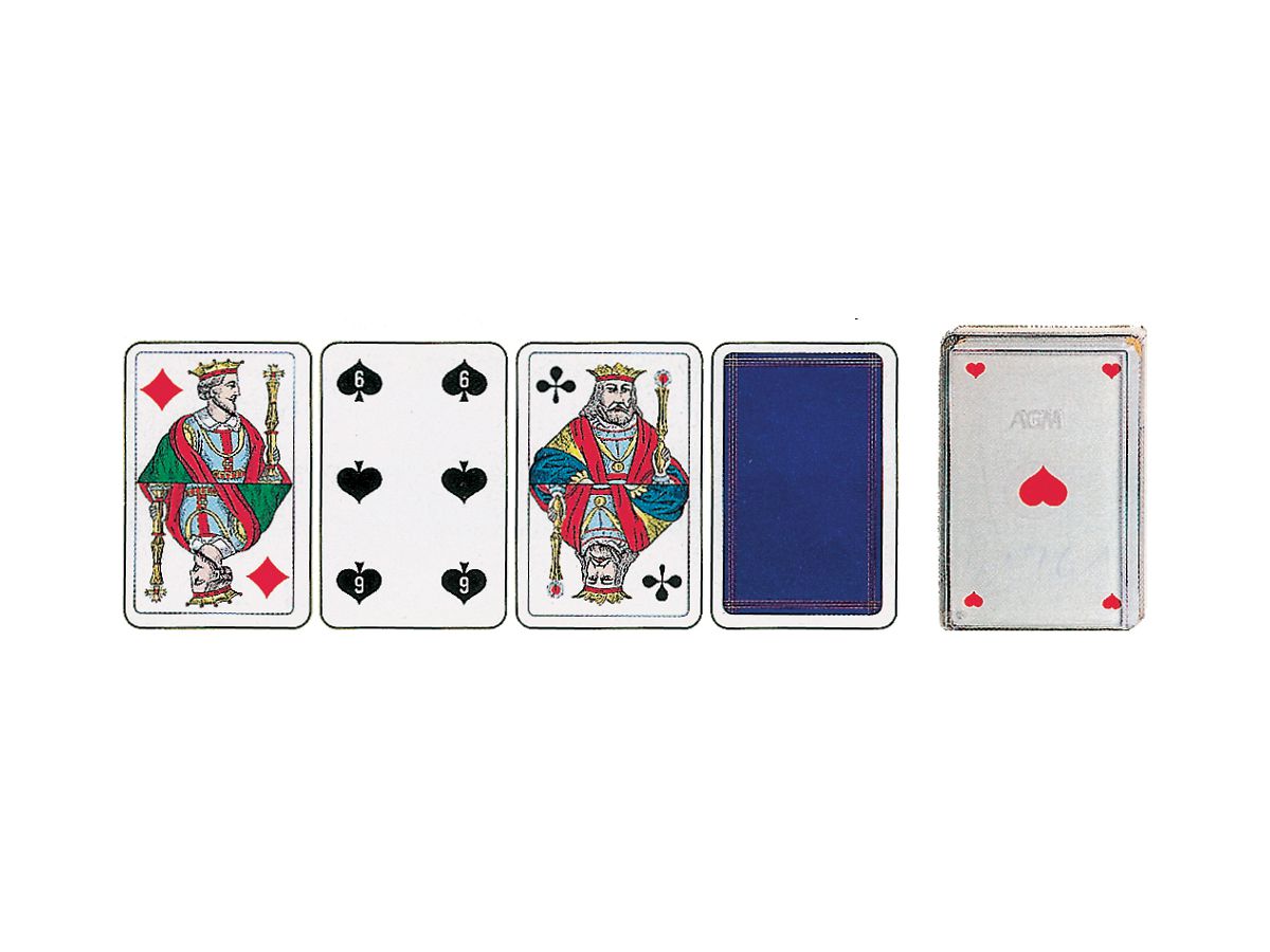 AGMÜLLER Carte da jass 57x89mm 10008069-000 Piquet (7621600111342)