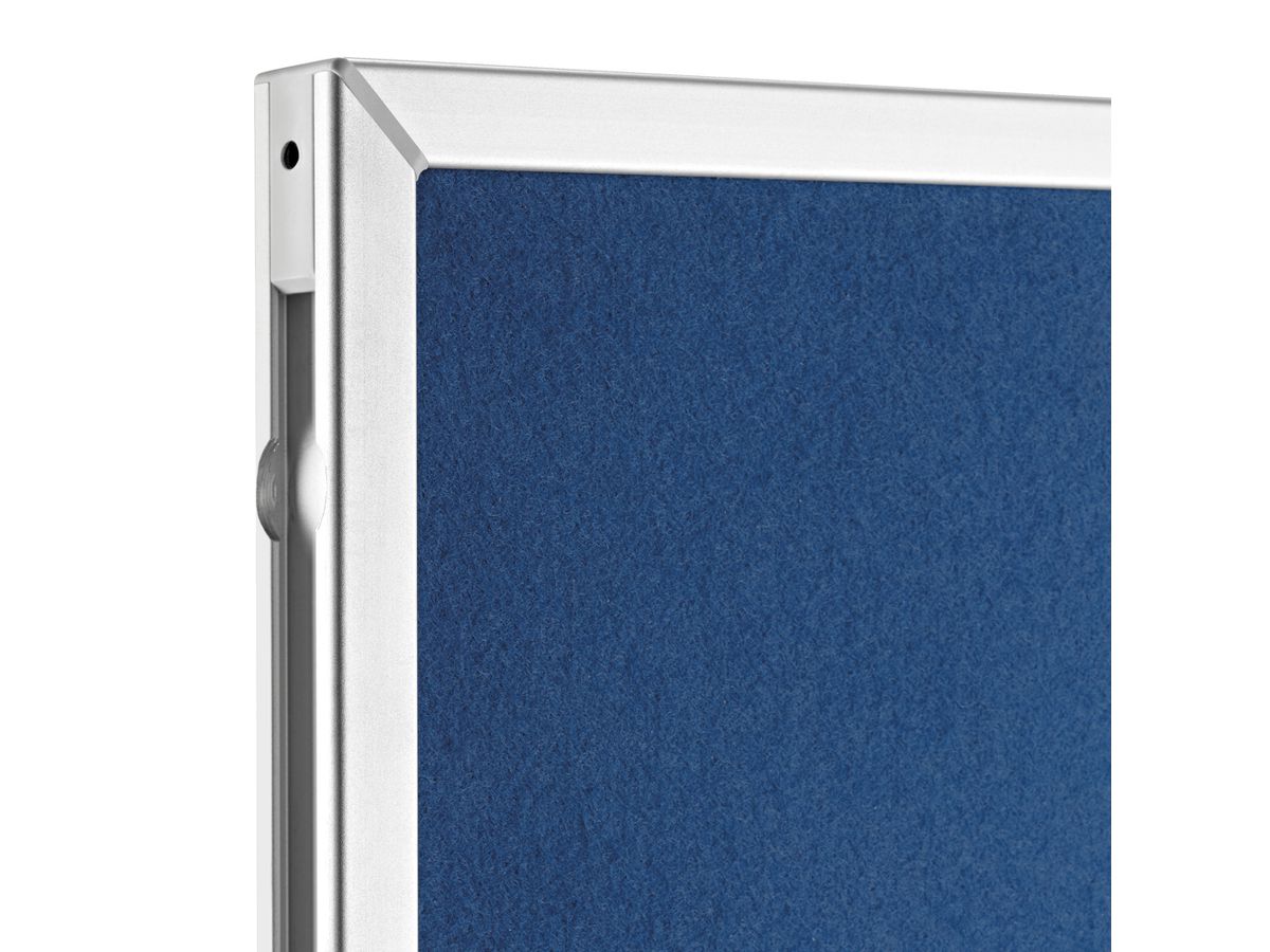 MAGNETOPLAN Design-Moderatorentafel Filz 1151303 blau, klappbar 1200x1500mm (4013695051468)