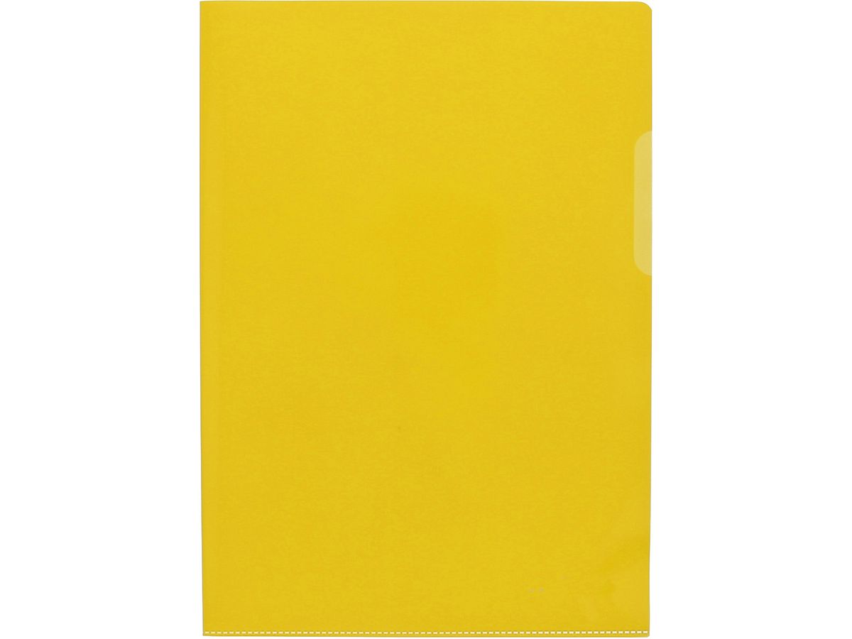 NOVOOO Pro Sichtmappen 120 my A4 400208280 gelb, genarbt 100 Stück (9010729131450)