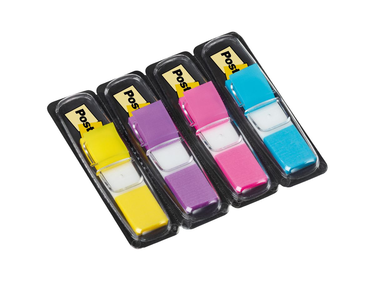 POST-IT Index Mini 11.9x43.1mm 683-4AB 4-couleurs 4x35 tabs (0021200508776)