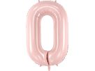 PARTYDECO Palloncino in foil no. 0 72cm FB230P0081J rosa (5904555034143)
