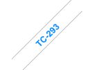 PTOUCH Band, laminiert blau/weiss TC-293 PT-3000 9 mm (4977766050814)