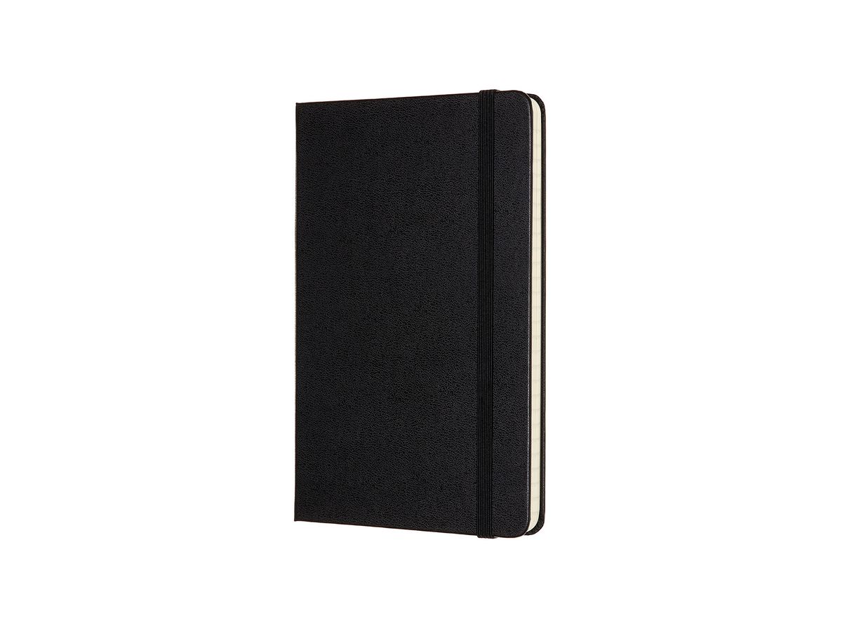 MOLESKINE Taccuino Medium HC 18,2x11,8cm 852944 rigato, nero, 208 pagine (8055002852944)